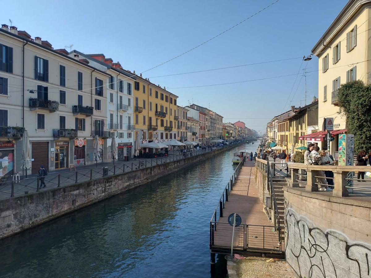 Corso Genova - Milano Navigli Lägenhet Exteriör bild