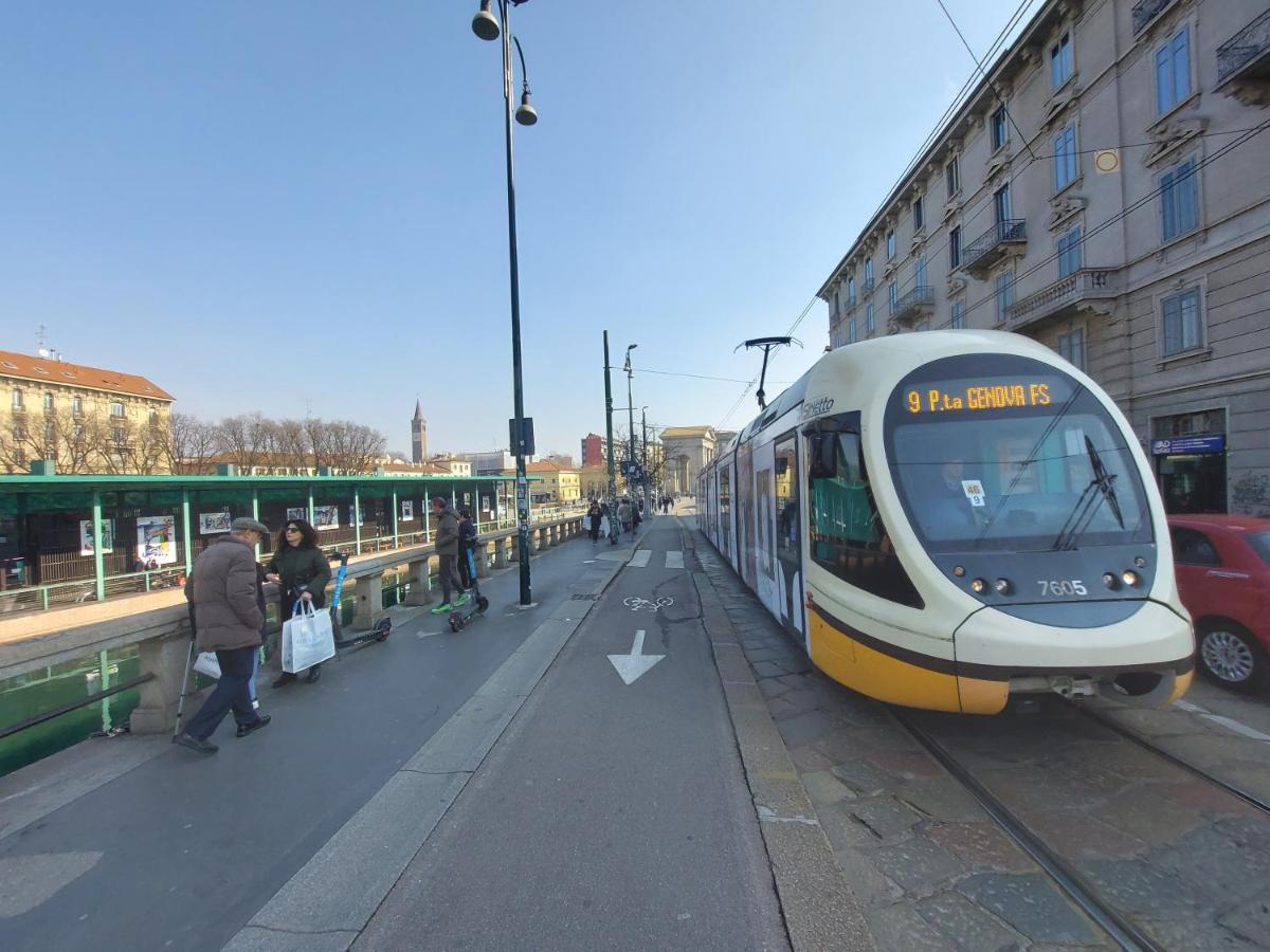 Corso Genova - Milano Navigli Lägenhet Exteriör bild