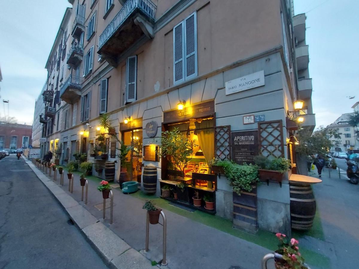 Corso Genova - Milano Navigli Lägenhet Exteriör bild
